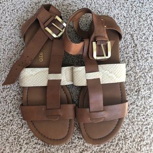 Franco Sarto leather sandals